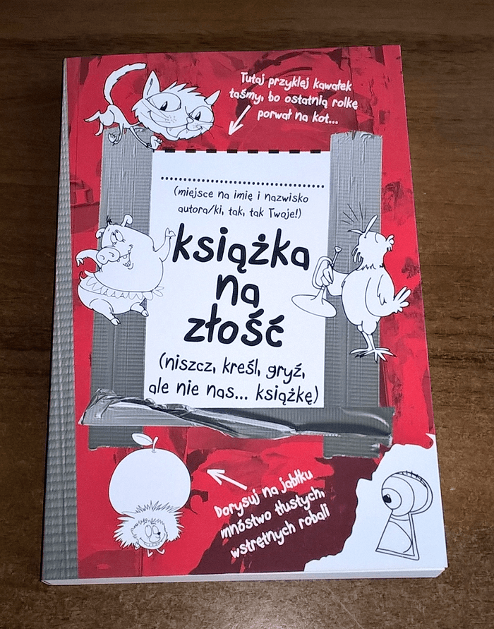 Read more about the article Książka na złość – książka, na której wyładujesz emocje