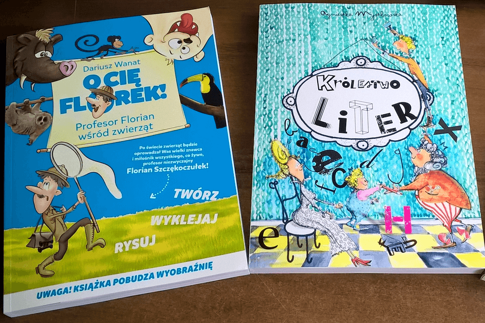 You are currently viewing O Cię Florek i Królestwo liter – książki dla dzieci pobudzające wyobraźnię
